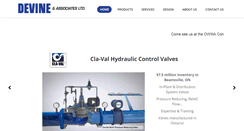 Desktop Screenshot of devineassoc.com